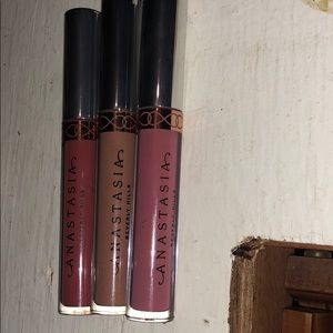 Anastasia matte lipsticks